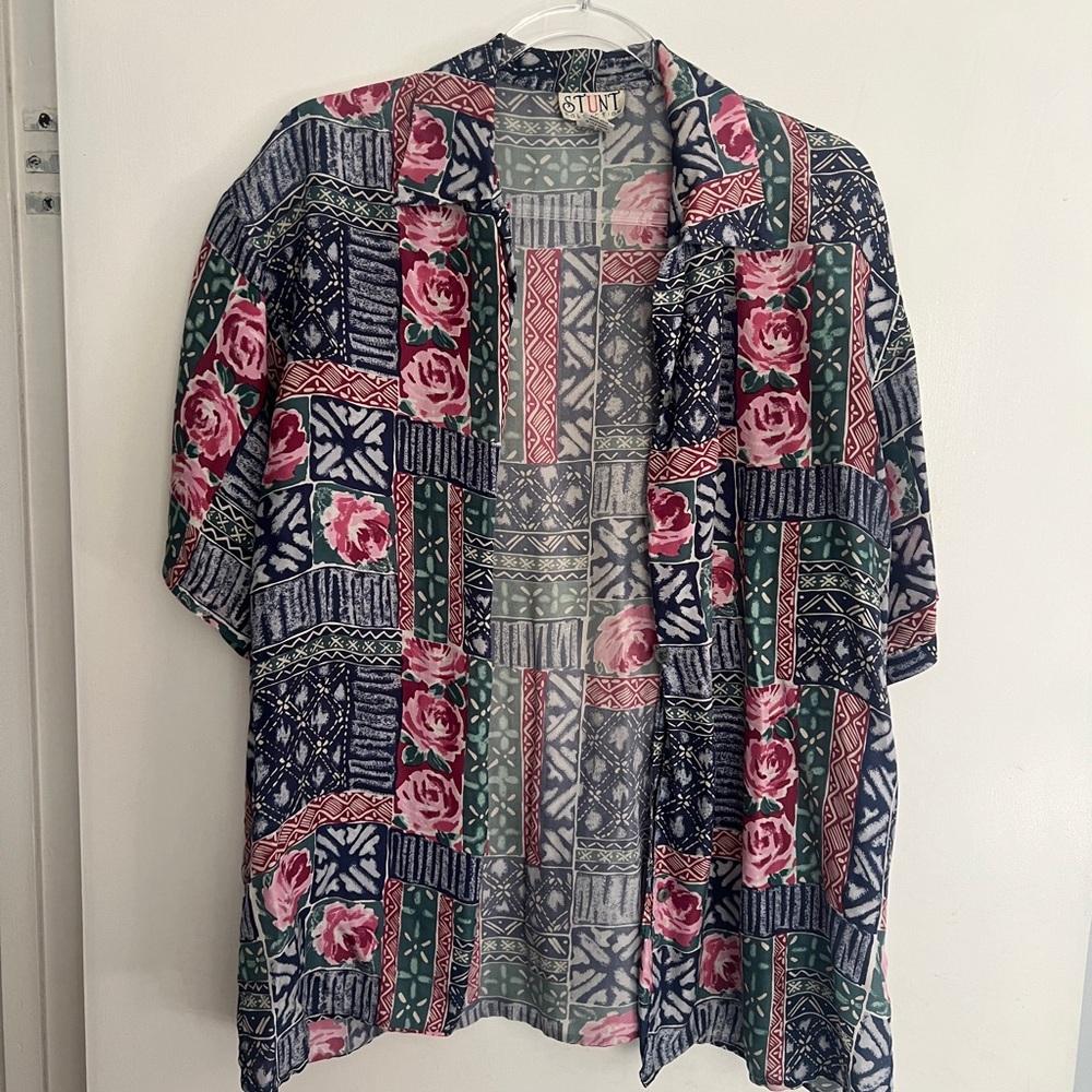 Women's Multicolor Patterned Top